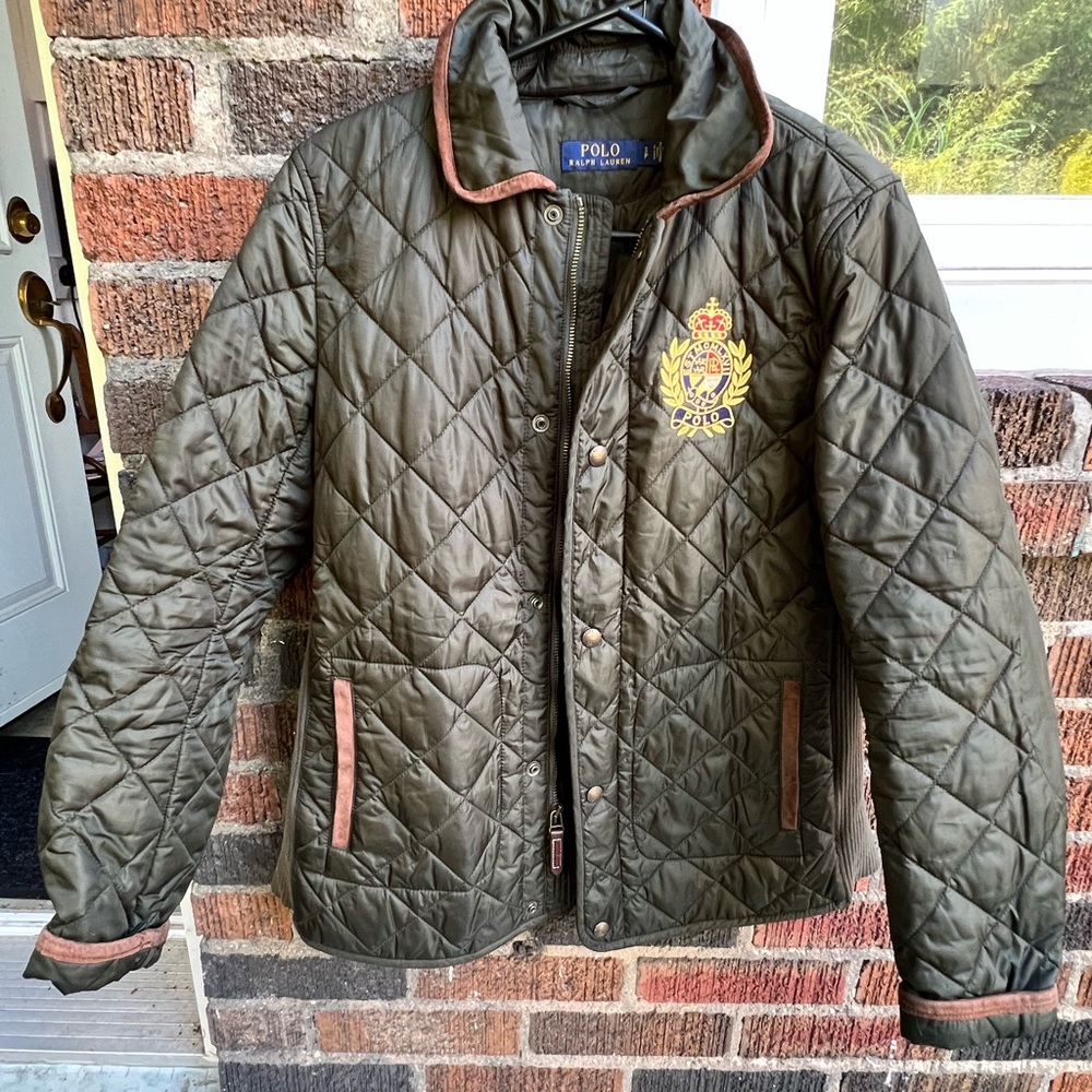 Ralph Lauren Green Quilted Jacket